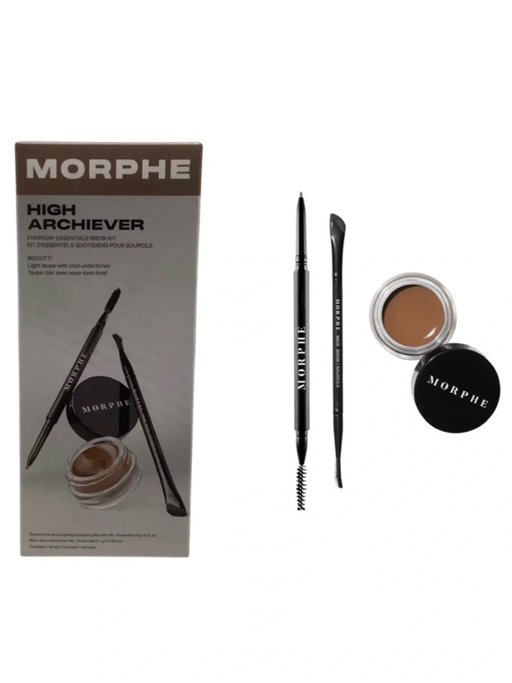 Morphe High Archiever Everyday Essentials Brow Kit (Biscotti) (NWT)